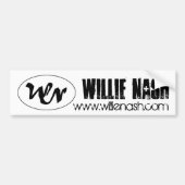 wn Logo, Willie Nash, www.willienash.com Autoaufkleber (Vorne)