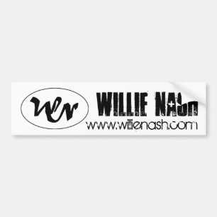 wn Logo, Willie Nash, www.willienash.com Autoaufkleber
