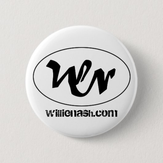 wn Logo, willienash.com Button (Vorderseite)