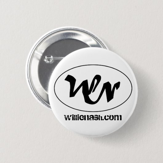 wn Logo, willienash.com Button (Vorne & Hinten)
