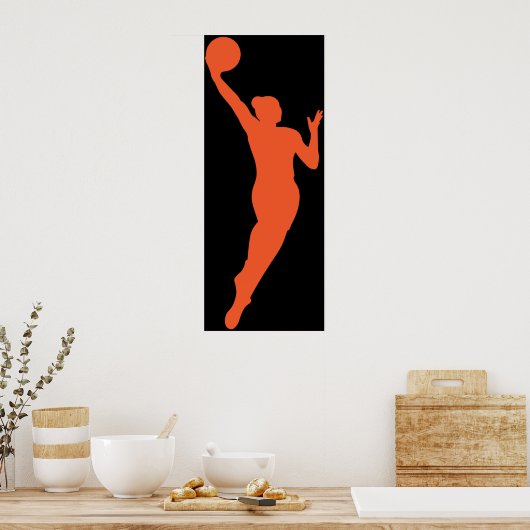 WNBA Basketball Poster (Küche)
