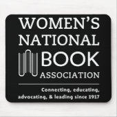 WNBA schwarze Mausunterlage Mousepad (Vorne)