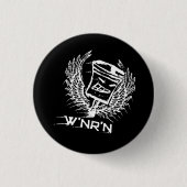 W'nR'n Fliegenkolben Button (Vorderseite)