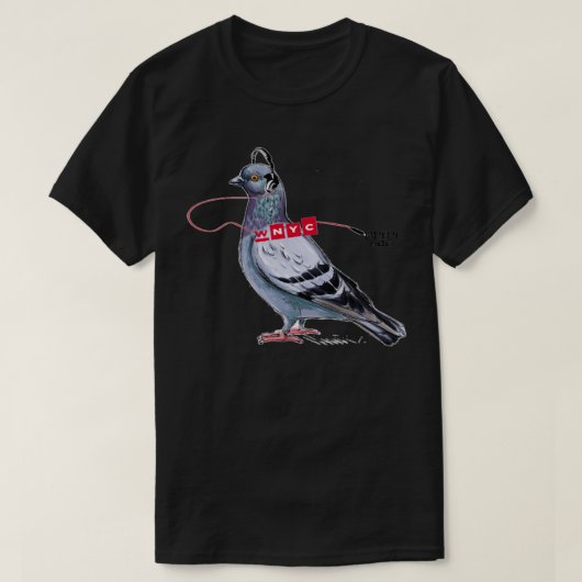 WNYC pigeon 24 T-Shirt (Design vorne)