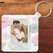 Wo alles anfing Romantische Paare Personalisiert Schlüsselanhänger (Rückseite)