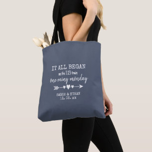 Wo alles mit der Liebe den Valentinstag beginnt Tasche