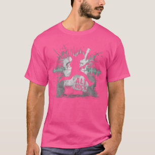 Wo Alt Rock Energy Grunge Gitarrist Punk Watercolo T-Shirt