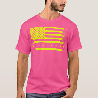 Wo American Flag Billiards Apparel Billiards T-Shirt