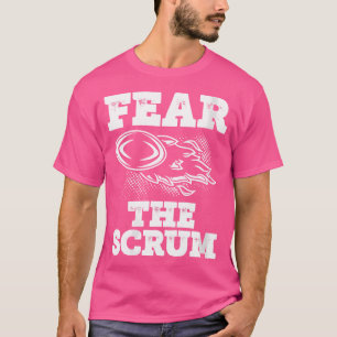 Wo Angst The Scrum Rugby Player Rugby T-Shirt