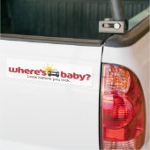 Wo Baby-Blick ist, bevor Sie Sicherheits-Aufkleber Autoaufkleber (Auf Lkw)