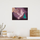 Wo Babys aus Plakaten kommen Poster (Küche)