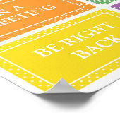 Wo befindet sich das Lehrerbüro? Poster (Ecke)