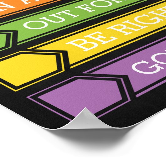 Wo befindet sich das Lehrerbüro? Poster (Ecke)