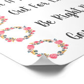 Wo befindet sich das Türschild des Beraterbüros? Poster (Ecke)