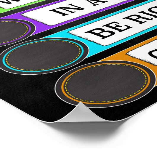 Wo befindet sich der Counselor Door Sign? Poster (Ecke)