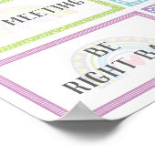 Wo befindet sich der Schulberater für Türsignatur Poster (Ecke)