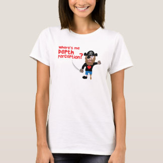 Wo bin ich Tiefen-Vorstellung? T-Shirt