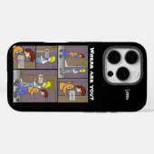 Wo bist du? Case-Mate iPhone hülle (Rückseite (Horizontal))