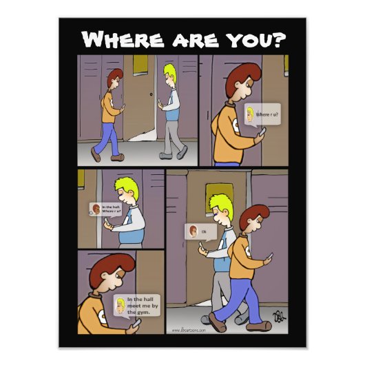 Wo bist du? fotodruck (Vorne)