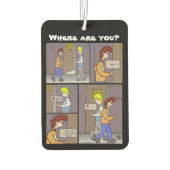 Wo bist du? Lufterfrischer (Rückseite)