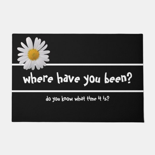 Wo bist du zu einer Funny Door Mat gekommen? Fußmatte (Vorderseite)