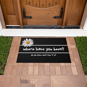 Wo bist du zu einer Funny Door Mat gekommen? Fußmatte