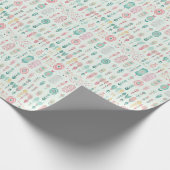 Wo Blume blühen, ist Hoffnung Geschenkpapier (Ecke)