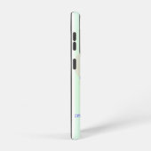 Wo Blume blühen, ist Hoffnung - transparenter Flo Samsung Galaxy Hülle (Rechte Seite)