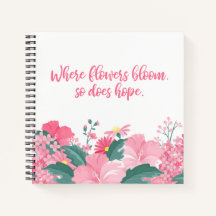 Wo Blume blühen, so lautet das Motto | Notebook