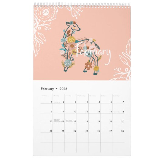 Wo Blume botanische Flora-Tiere blühen Kalender (Feb 2026)