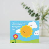 Wo Blume die Sunshine Postkarte finden (Stehend Vorderseite)