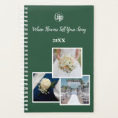 Wo Blume Ihre Geschichte 🌿 Ihrem Floristenladen e Planer (Vorderseite)