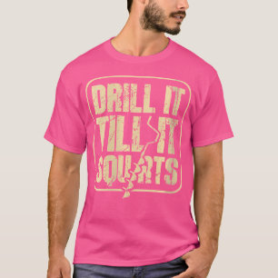 Wo bohrt es, bis es Eisfischen zerdrückt T-Shirt