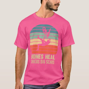 Wo Bones Heels Dig Ncars Bmx T-Shirt