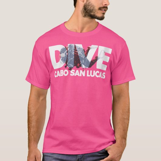 Wo Cabo San Lucas Diving Mexico Dive T-Shirt (Vorderseite)