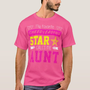 Wo Cheerleading Meine Lieblings-Cheerleaderin Mich T-Shirt