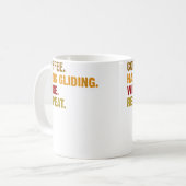 Wo Coffee Hang Gliding Wine Repeat Kaffeetasse (Vorderseite Links)