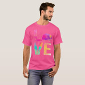 Wo Colorful Wombat Mama Wombat T-Shirt (Vorne ganz)