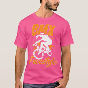 Wo Cool Bmx FreeBmx Reiten Bmx Bike Stunts Bmx Lov T-Shirt