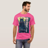 Wo Cyborg Samurai Exo Anzug Cyber Punk Magazine Ar T-Shirt (Vorne ganz)