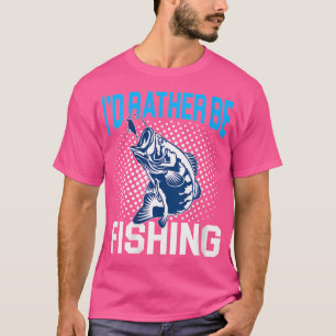 Wo Daddy's Fly Fishing Buddy Funny Fisherman Zitat T-Shirt