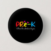 Wo das Abenteuer beginnt Button (Vorderseite)