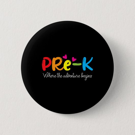 Wo das Abenteuer beginnt Button (Vorderseite)