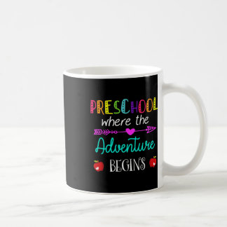 Wo das Abenteuer beginnt Kinderlehrer Kaffeetasse