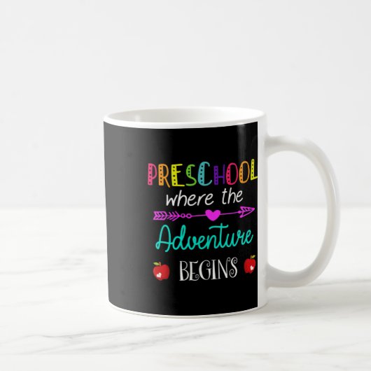 Wo das Abenteuer beginnt Kinderlehrer Kaffeetasse (Rechts)