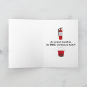 Wo das Feuer ist Karte (Innenseite)