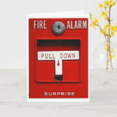 Wo das Feuer ist Karte (Gelbe Blume)