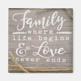 Wo das Leben beginnt Magnet