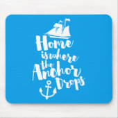 Wo der Anker fällt Mousepad (Vorne)