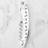 Wo der blaue Pferdelauf Kellnermesser (Vorderseite)